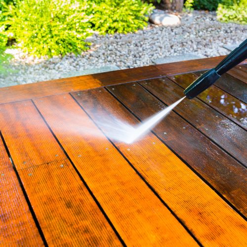 Cleaning,The,Terrace,With,A,Pressure,Washer,-,High-pressure,Cleaner